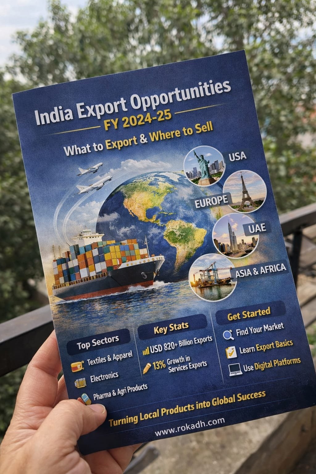 India’s Export Opportunity Landscape (FY 2024–25): A Practical Guide for New Exporters