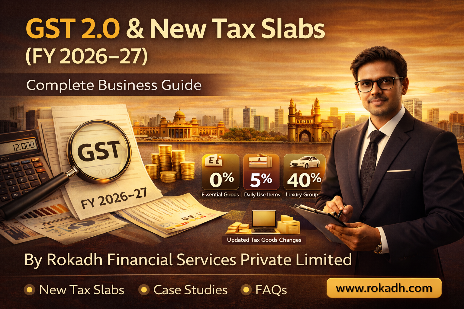 GST 2.0 & New Tax Slabs (FY 2026–27)