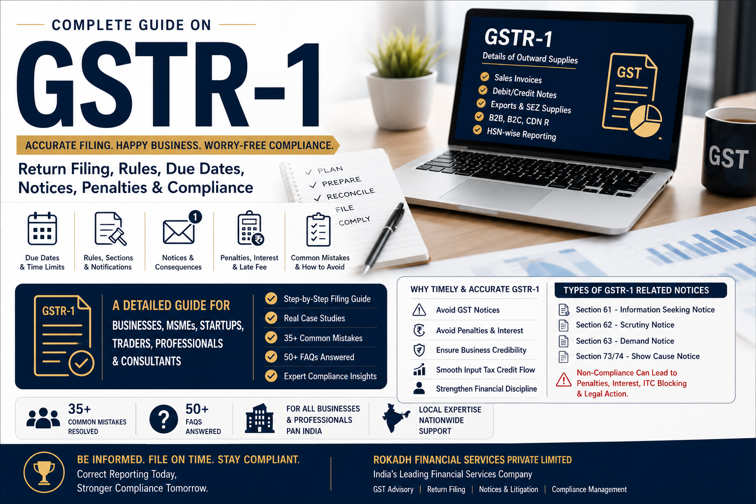 Complete Guide on GSTR-1 Return Filing in India