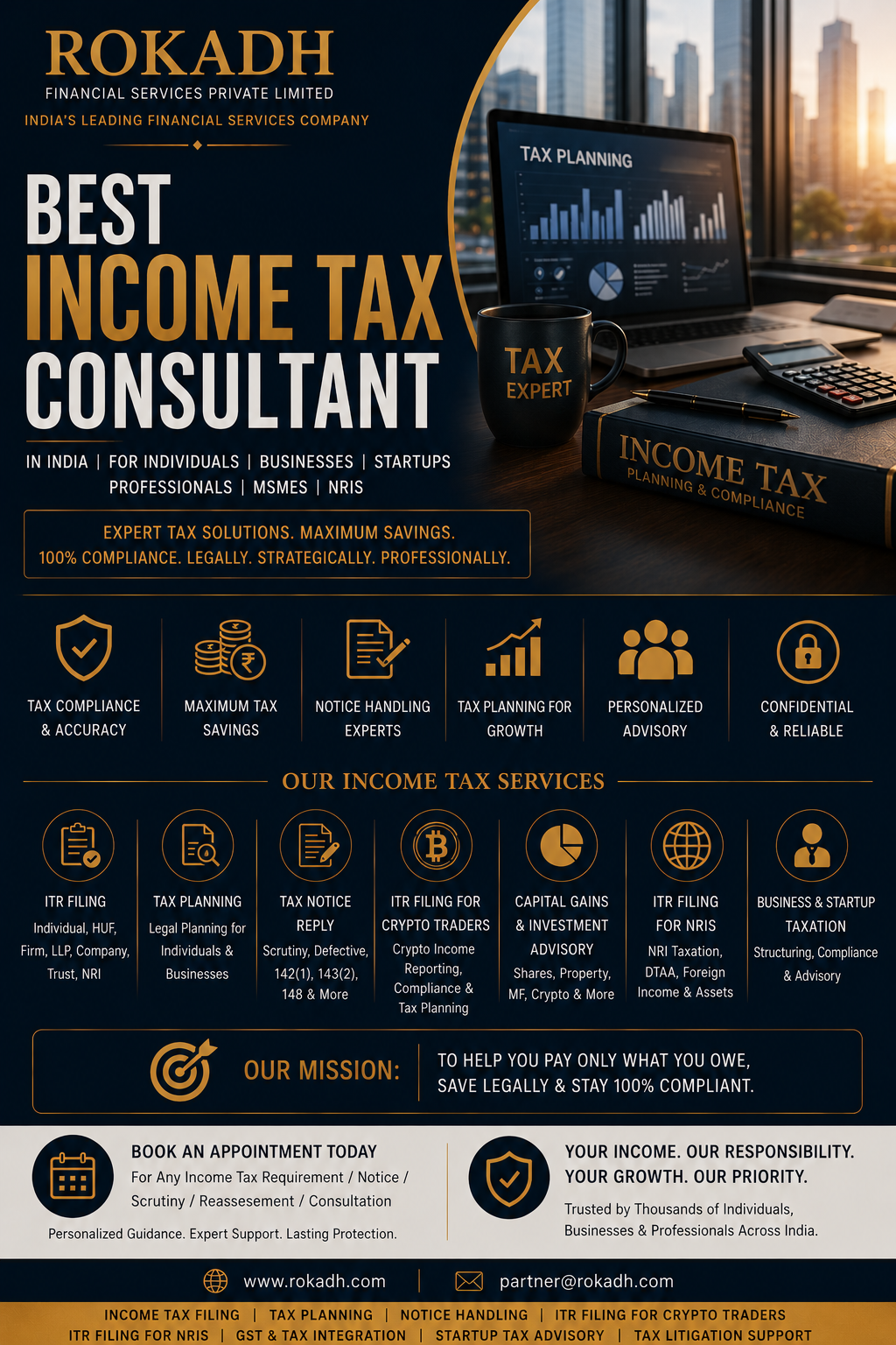 Best Income Tax Consultant in India