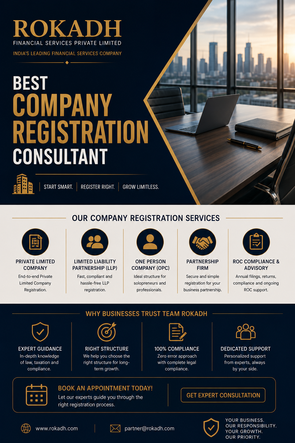 Best Company Registration Consultant in India